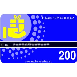 Dárkový poukaz 200