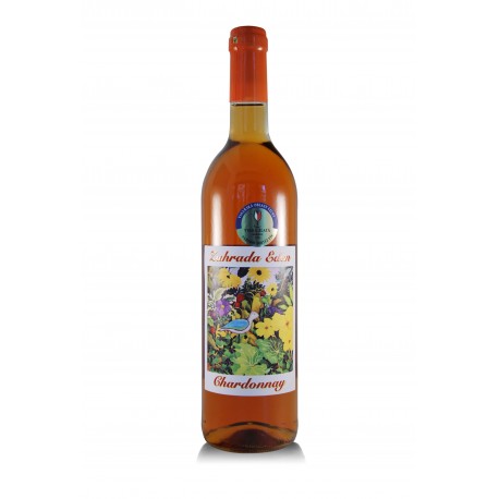 Zahrada Eden - Chardonnay barrique oranžové 2018, České vinařství Chrámce