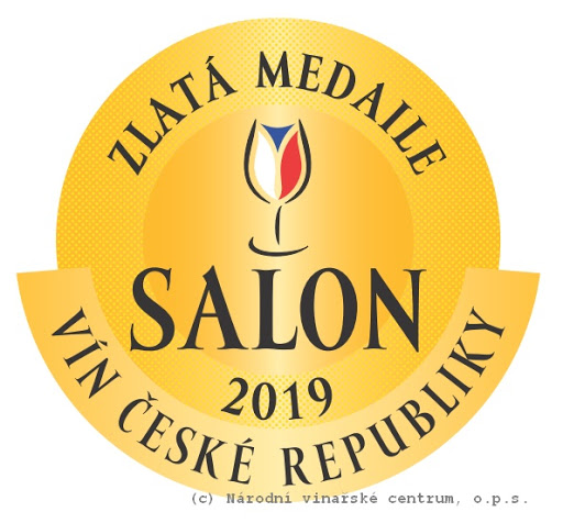 Salon vín ČR 2019 - zlatá medaile
